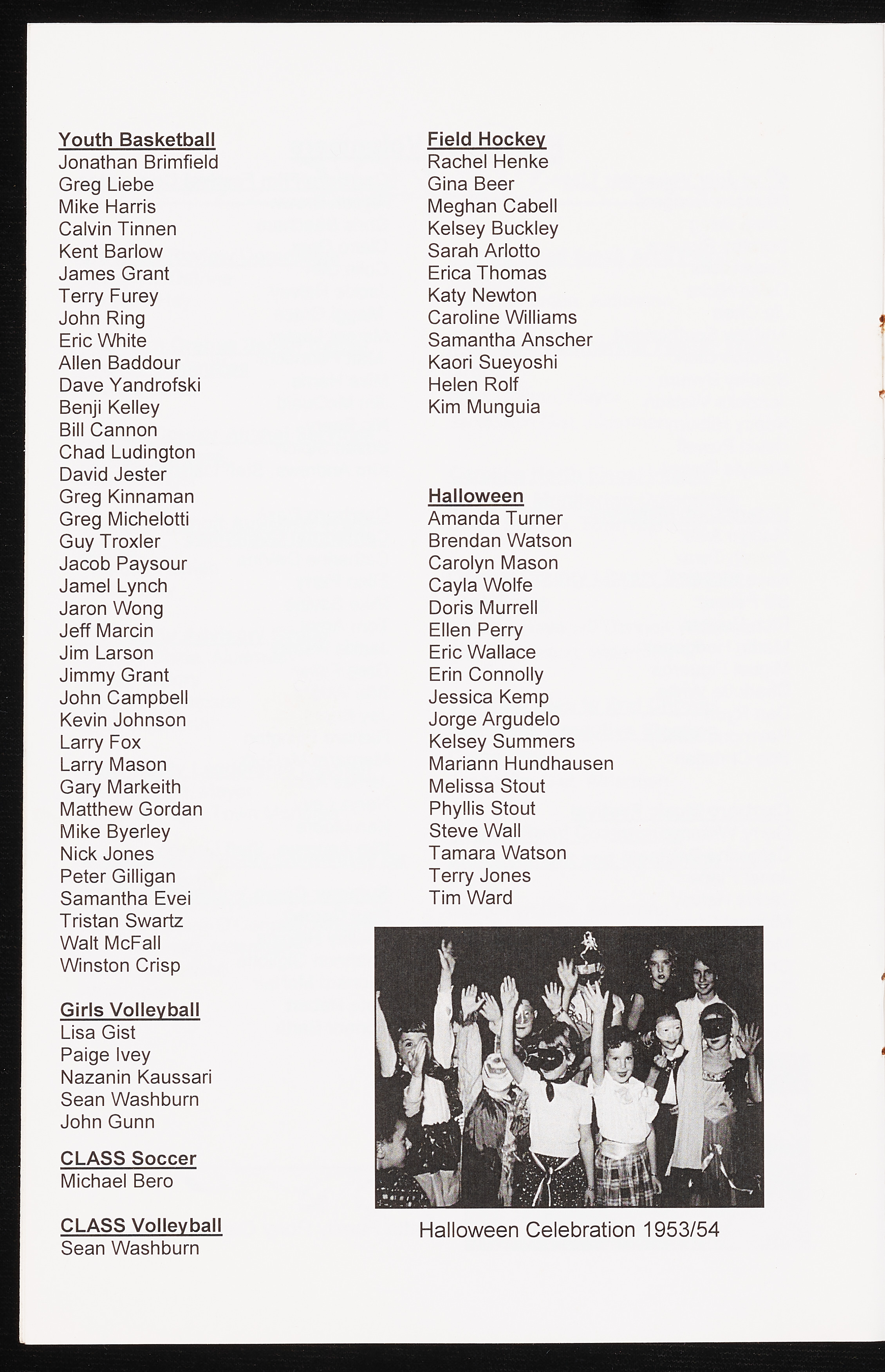 Carrboro Centennial Celebration Program