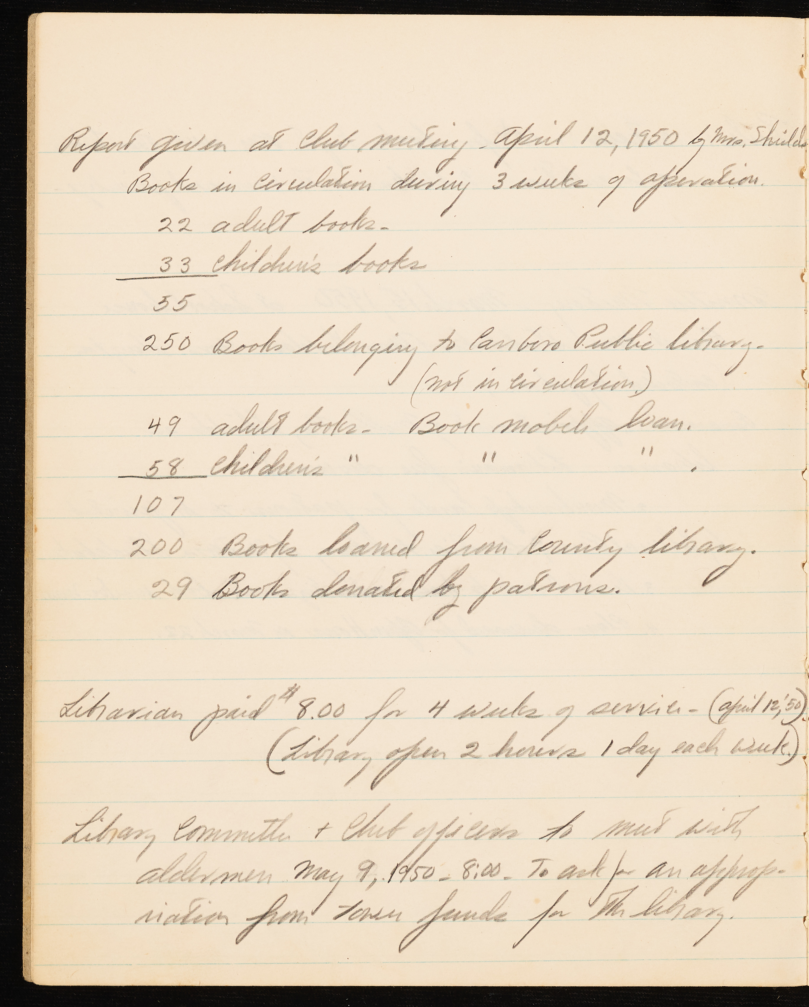 Carrboro Civic Club Public Library Scrapbook