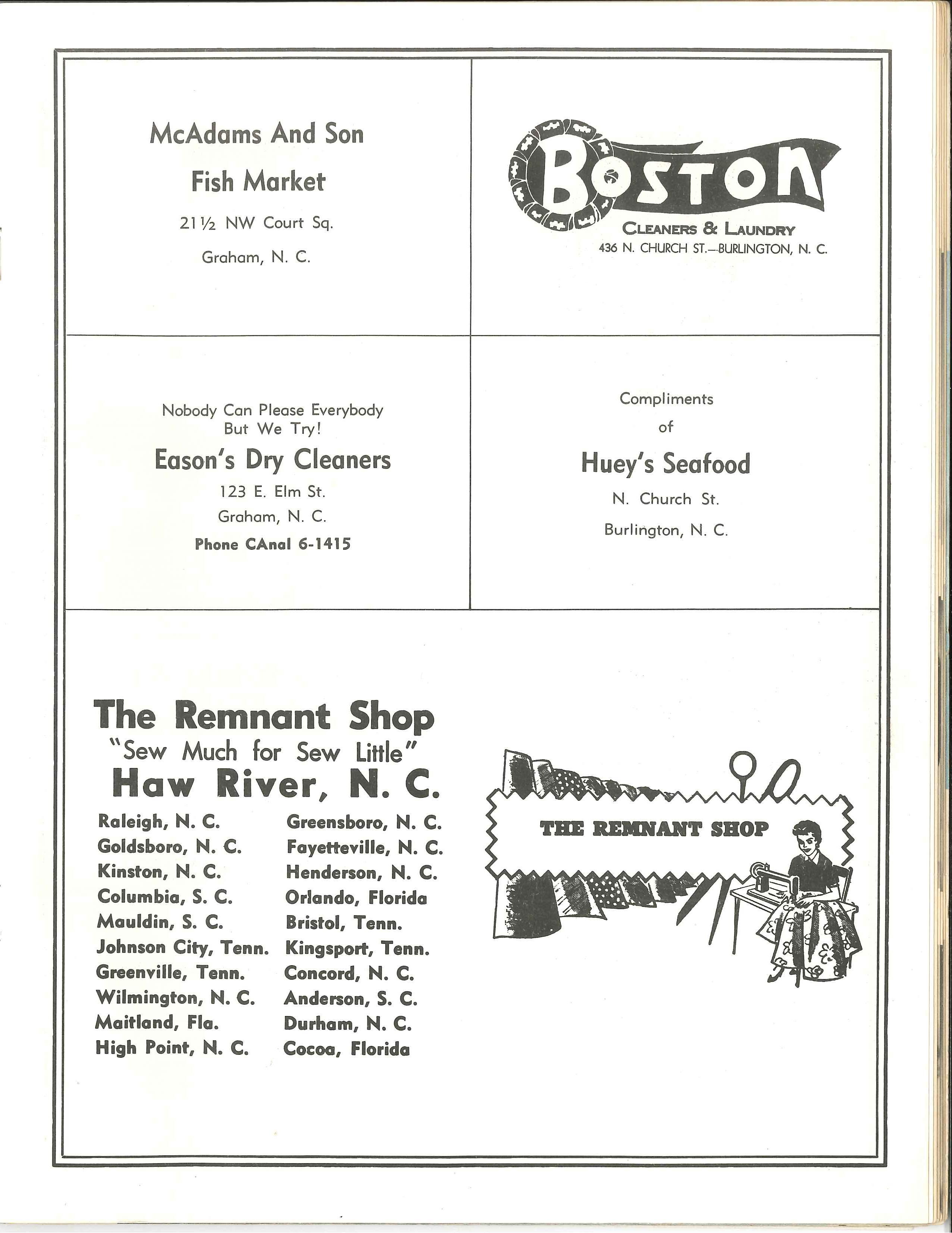 1963 Miss Graham Pageant