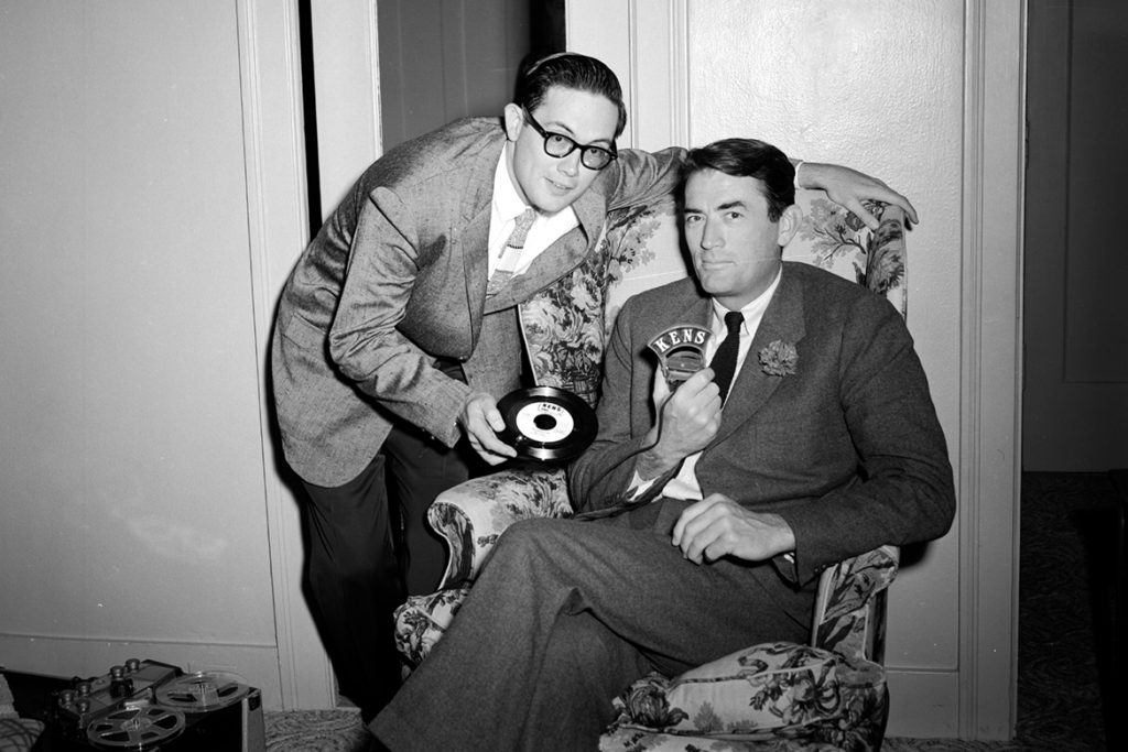 Gregory Peck interviewed by KENS La Puerta