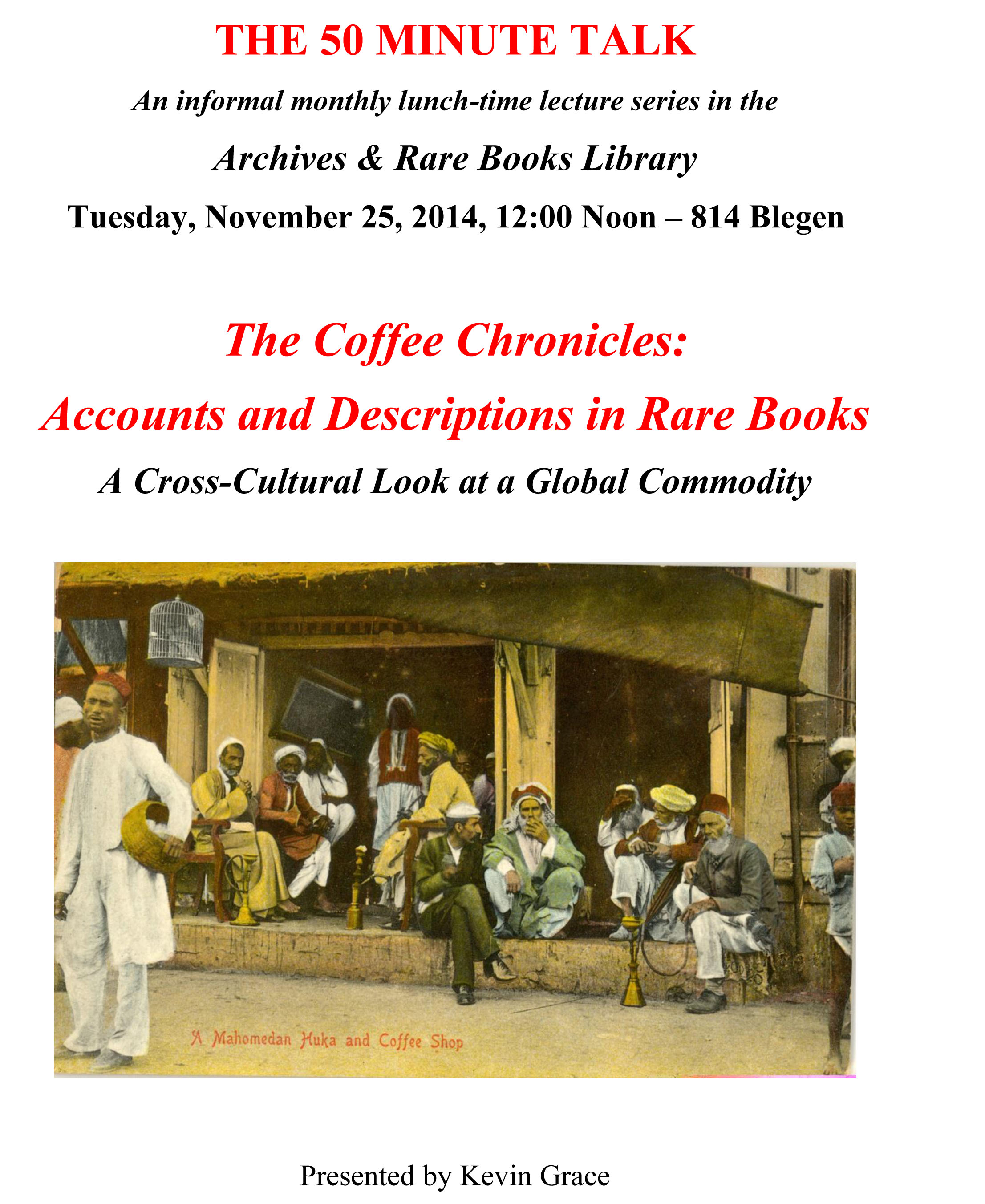 Rescheduled Arb S 50 Minutes Lunchtime Series Returns For The 14 15 Academic Year Liblog