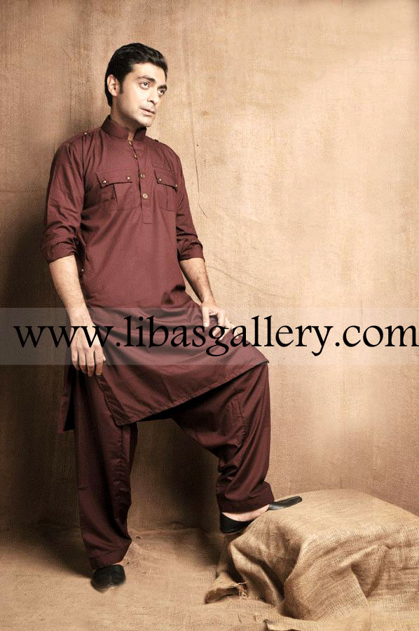 Pakistani Kurta Collection 2014 Sherwani Collar Kameez Collar Kurta