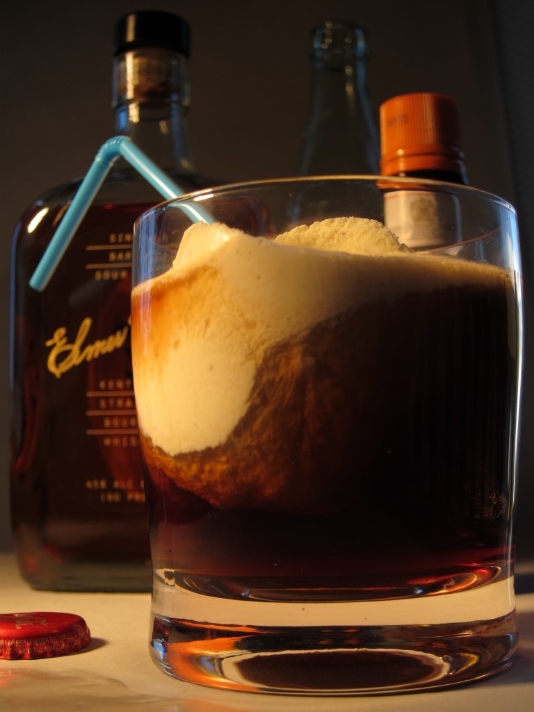 Bourbon Coke Float Libation Lab