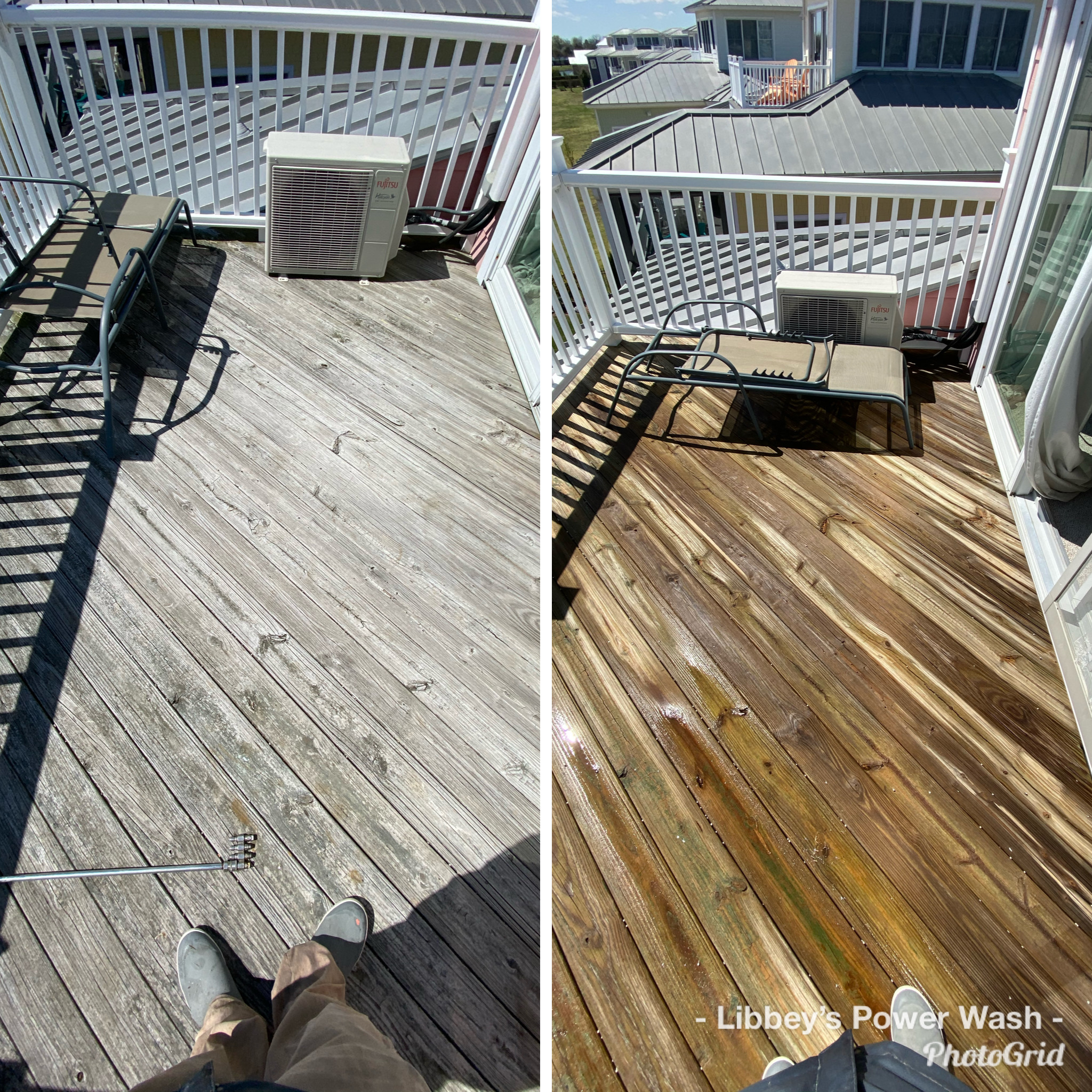 Tips for wood deck cleaning VA Beach