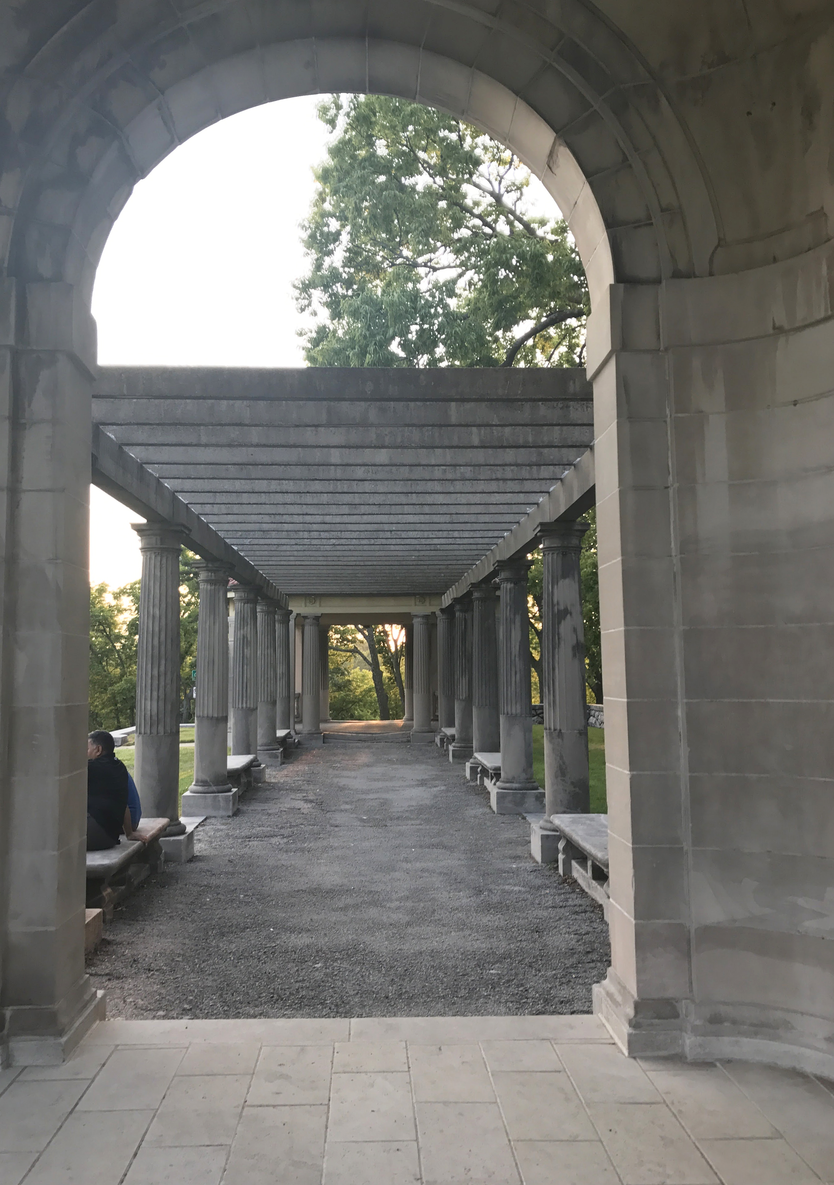 Cliff Drive is a historic park in Northeast Kansas City for bikers