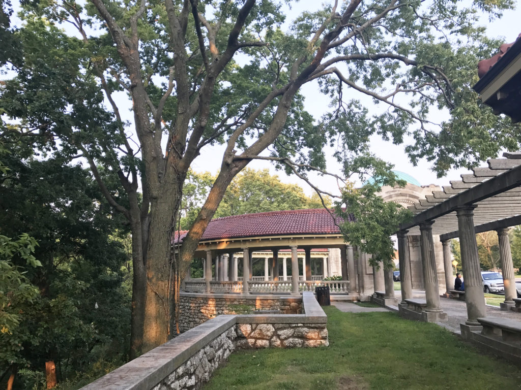 Cliff Drive is a historic park in Northeast Kansas City for bikers