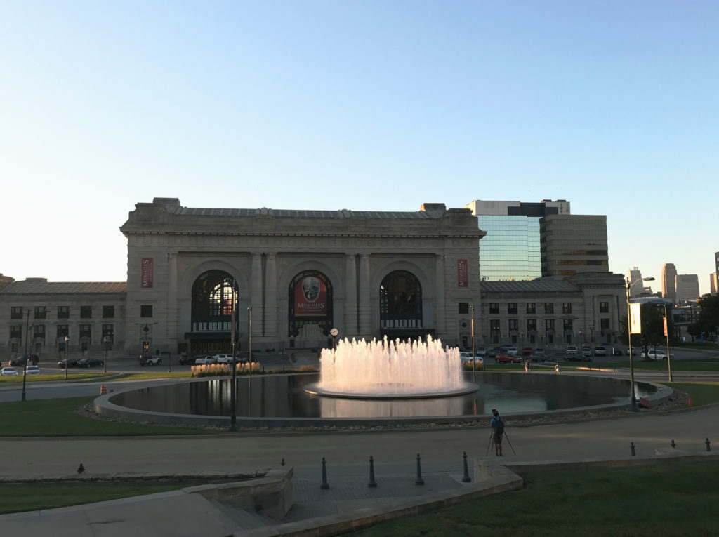 Kansas City is known as the City of Fountains. Take the KC Fountain