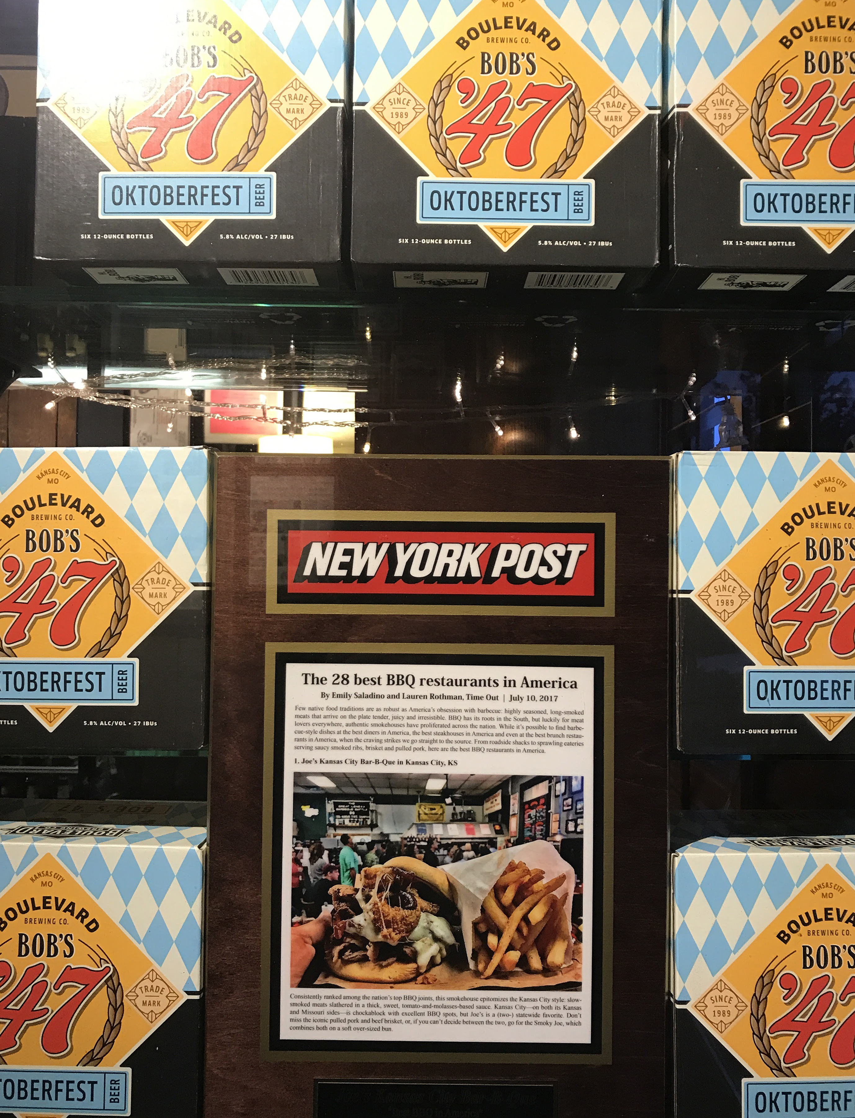 Head to Joe's Kansas City BBQ for the best gas station BBQ you'll ever