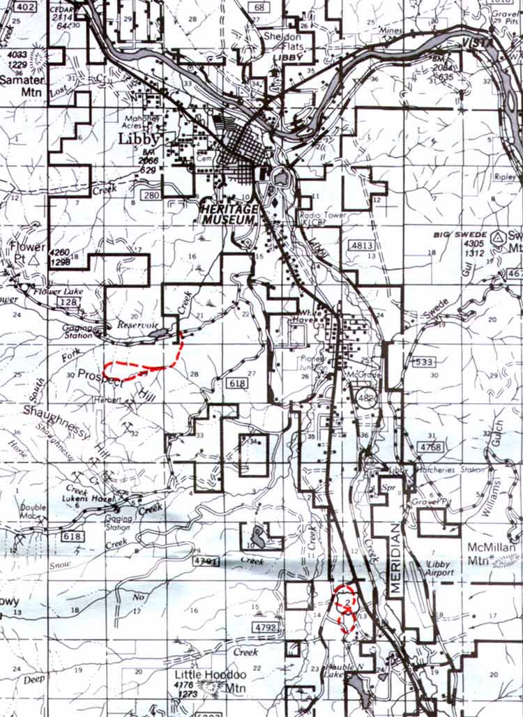 Snowmobiling in the Libby, Montana and Kootenai National Forest area.
