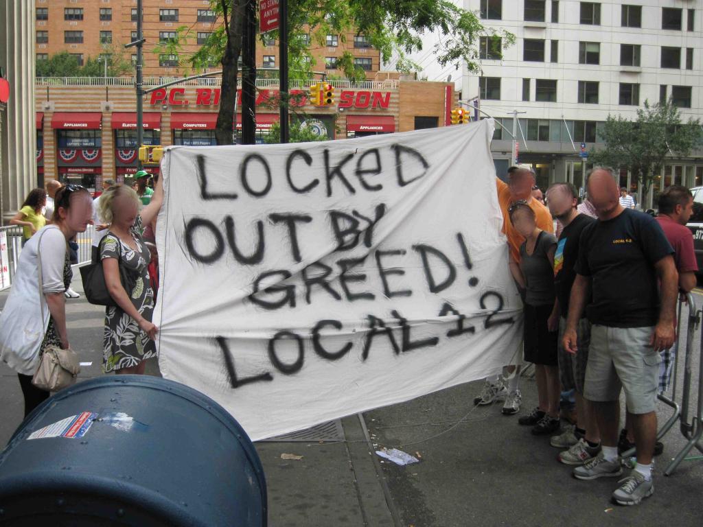 On the Picket Line The ConEd Lockout in New York
