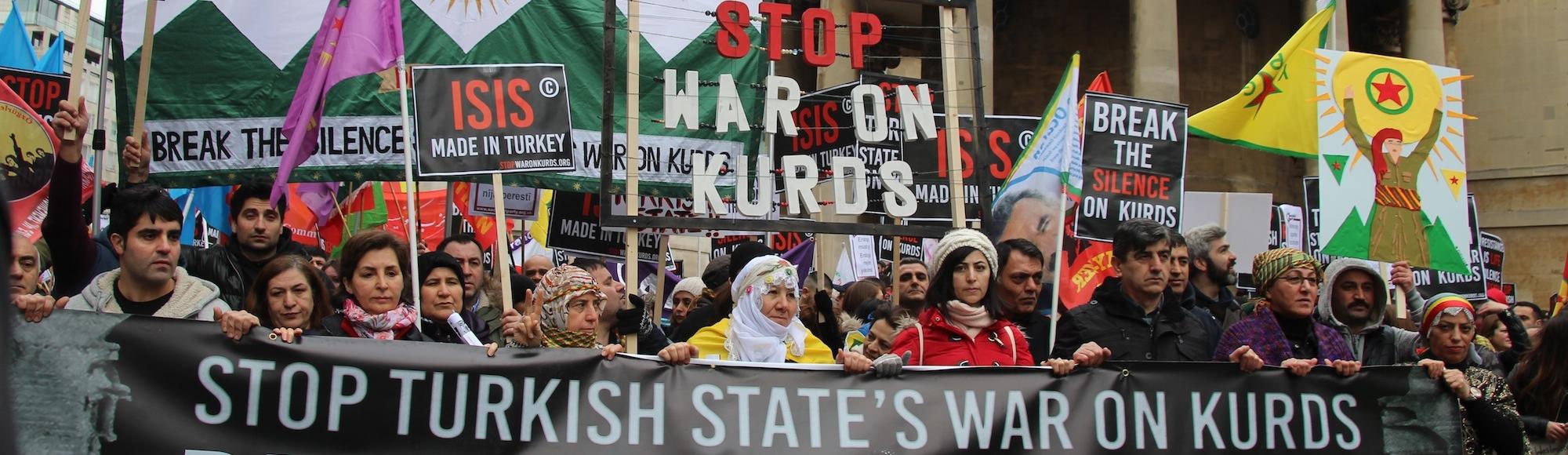 The Kurdish people should get involved in and support campaigns on