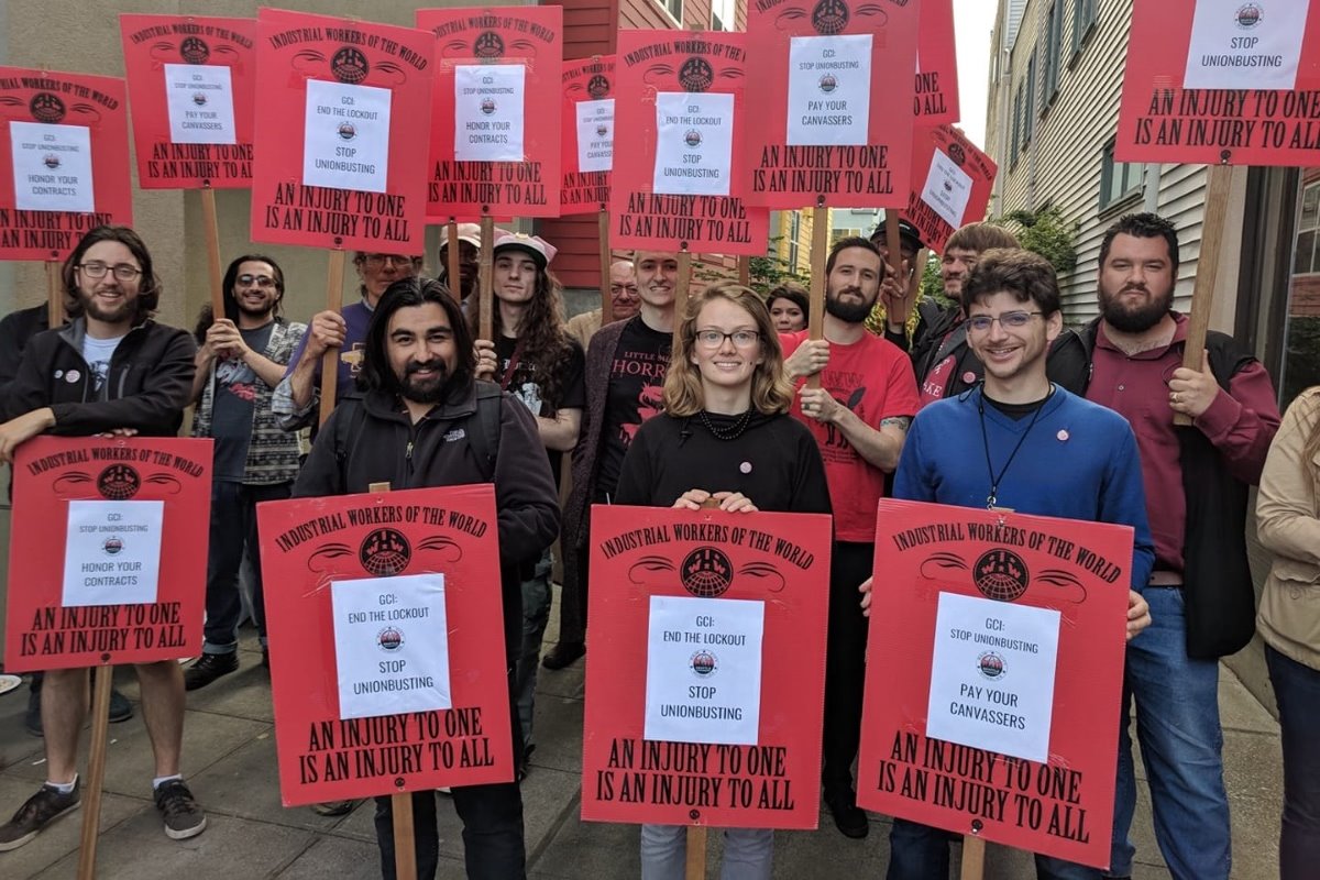 Canvassers Organising in the "NonProfit" Sector