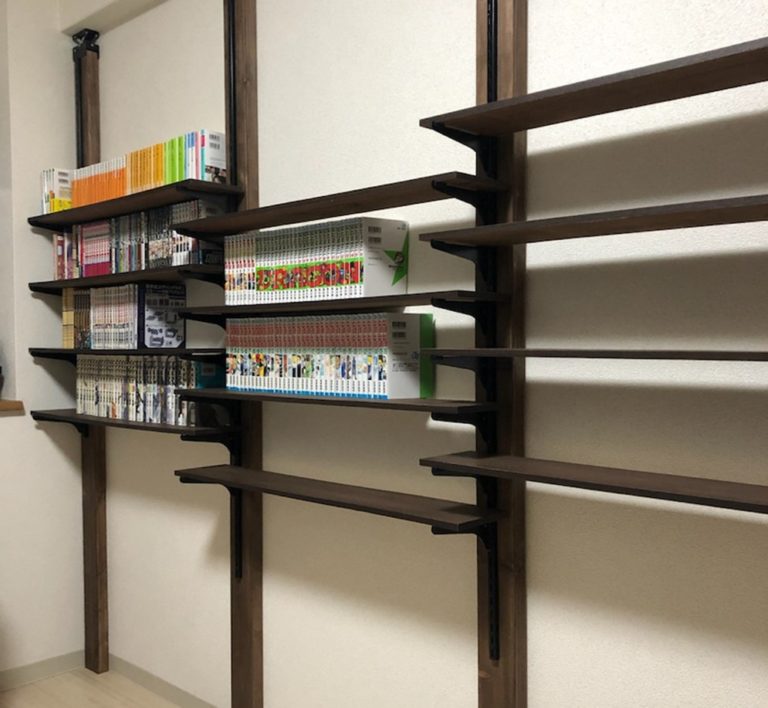 ウォリストで壁面いっぱいの棚をDIY【部屋にピッタリのサイズに】 Libra Blog