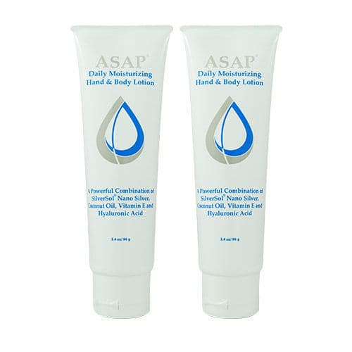 ASAP Daily Moisturizing Hand & Body Lotion SilverSol 3.5 oz Liberation