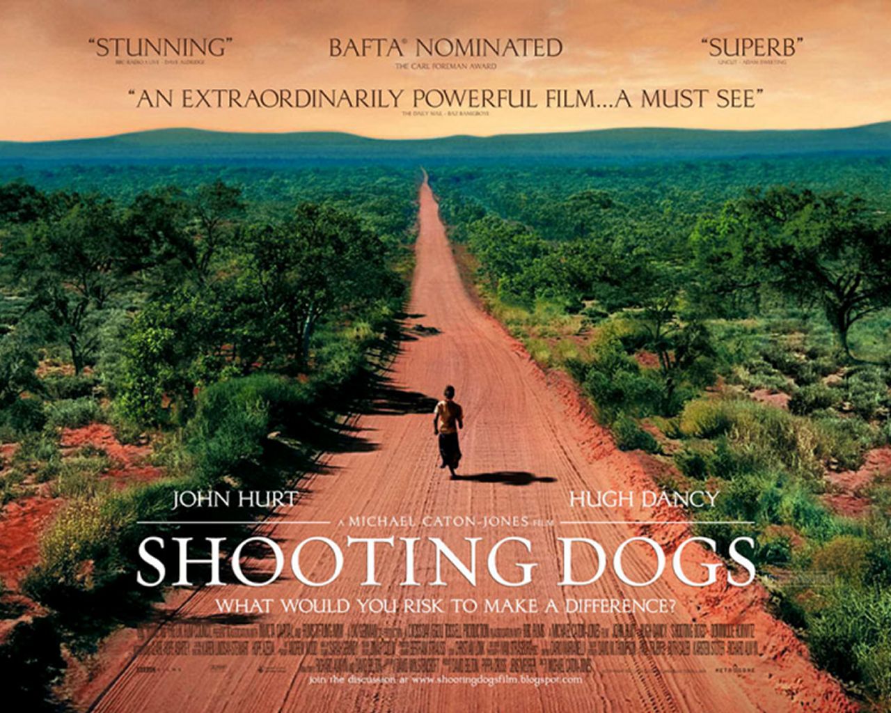 Shooting dogs Liberté!