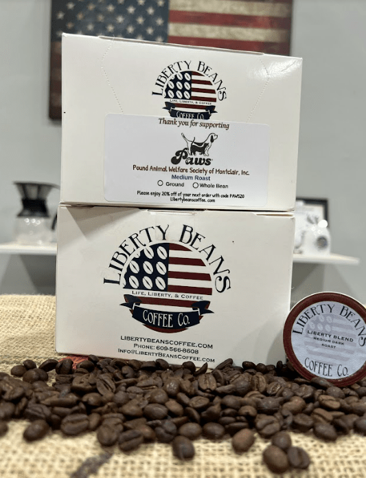 PAWS Montclair Fundraiser KCups Buy Gourmet Coffee for Sale