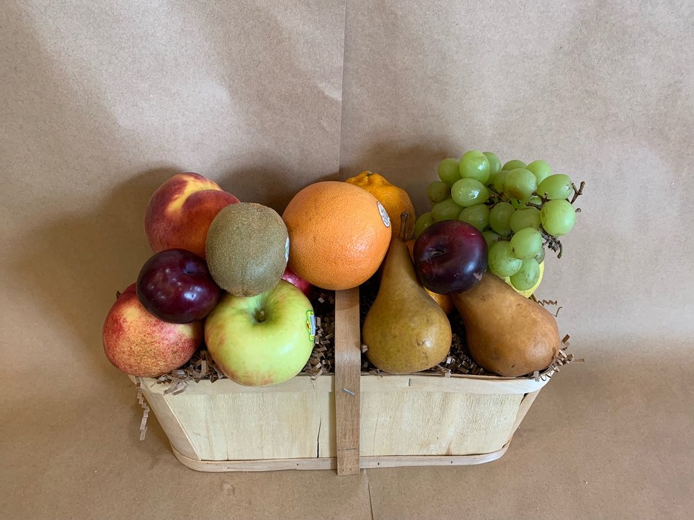 Just Fruit Gift Basket (100 Organic!) Liberty Heights Fresh