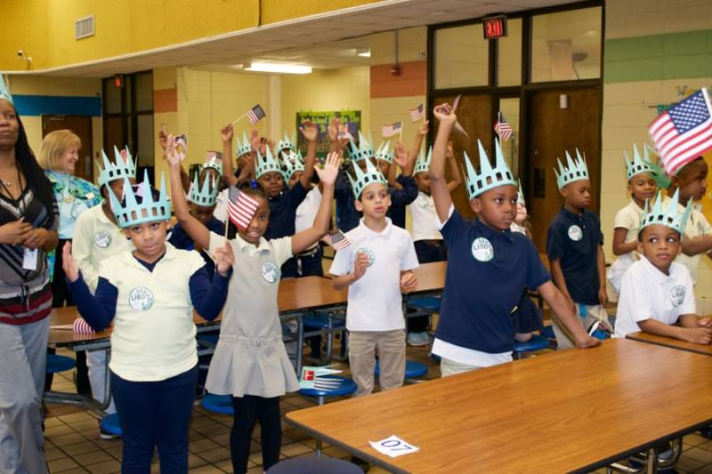 Vaughn Road Elementary Students Scream For Libby Liberty Liberty
