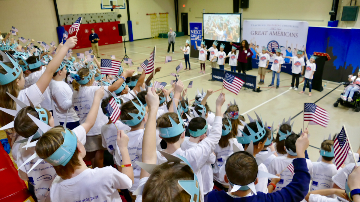 Spanish Fort Elementary 3rd Graders Honor their Heroes! Liberty