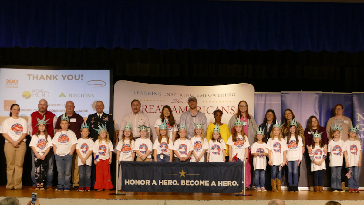 Students of Headland Elementary Honor their Heroes! Liberty Learning