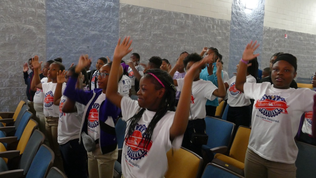 5th Graders of Selma City Schools Celebrate their Heroes! Liberty