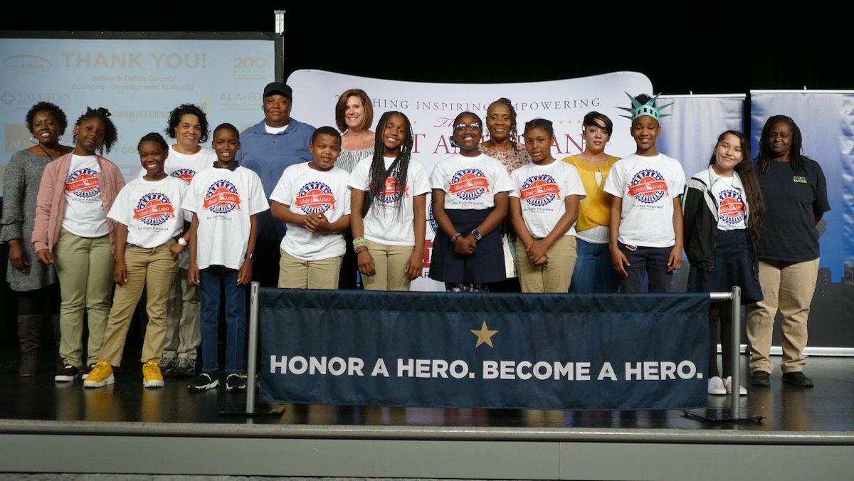 5th Graders of Selma City Schools Celebrate their Heroes! Liberty