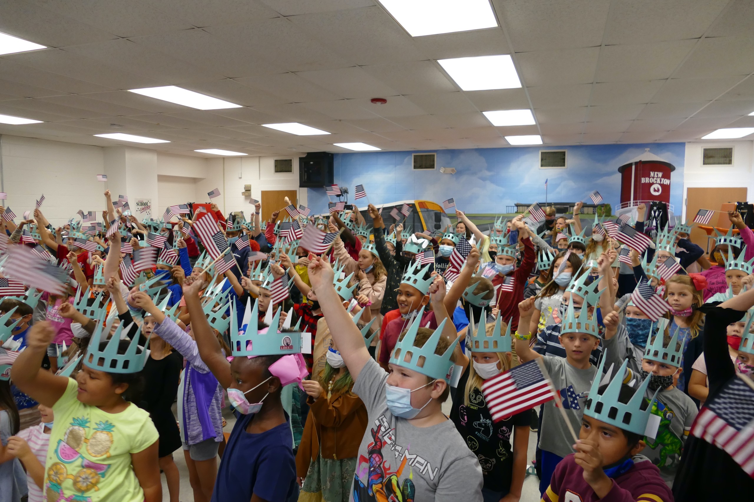 New Brockton 2nd & 5th Graders begin their Super Citizen Journey