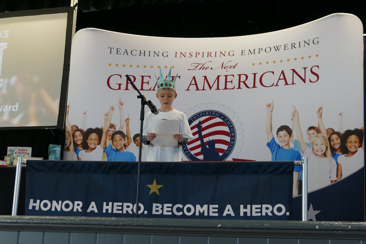 Luverne Elementary School Celebrates their Heroes! Liberty Learning