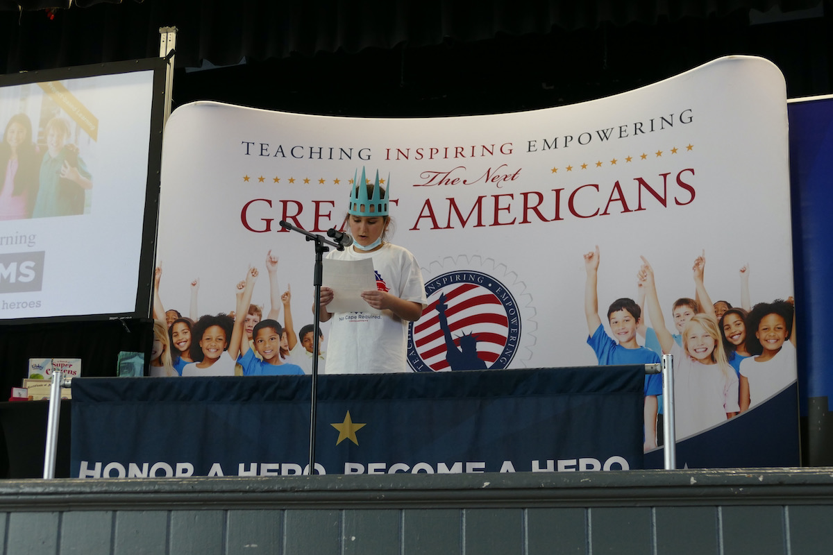 Luverne Elementary School Celebrates their Heroes! Liberty Learning