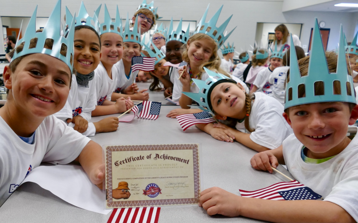 2nd Graders of Rockwell Elementary School Celebrate and honor their