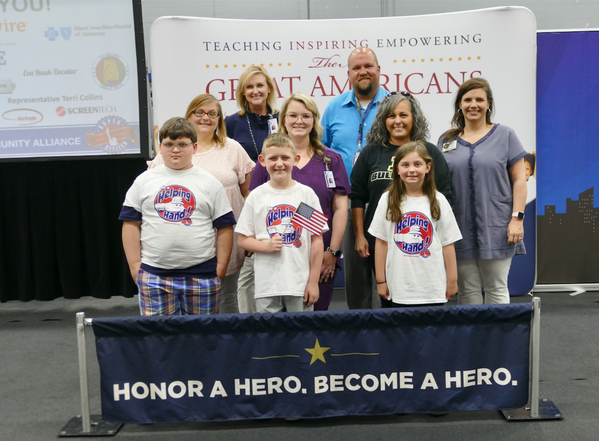 Falkville & Priceville 2nd Graders Celebrate and Honore their Heroes