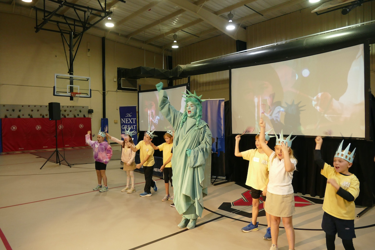 Spanish Fort Elementary School 3rd Grade Students begin their Super