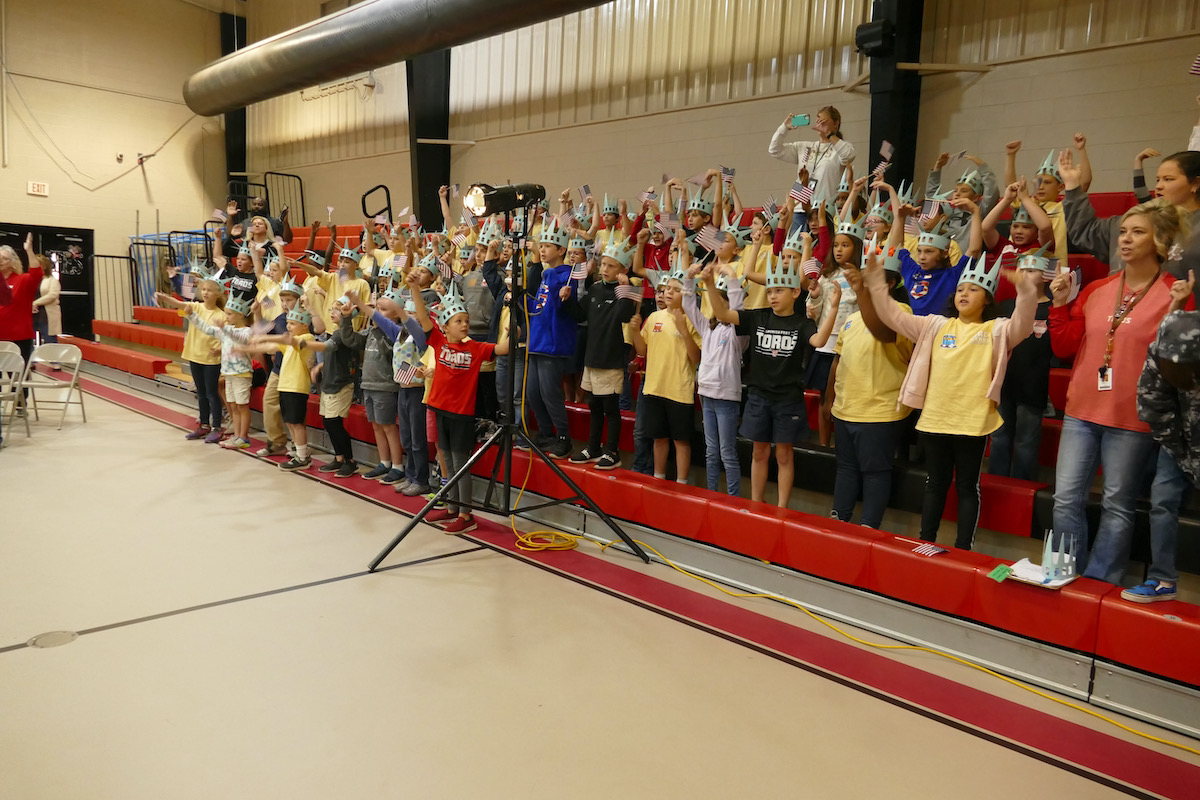 Spanish Fort Elementary School 3rd Grade Students begin their Super