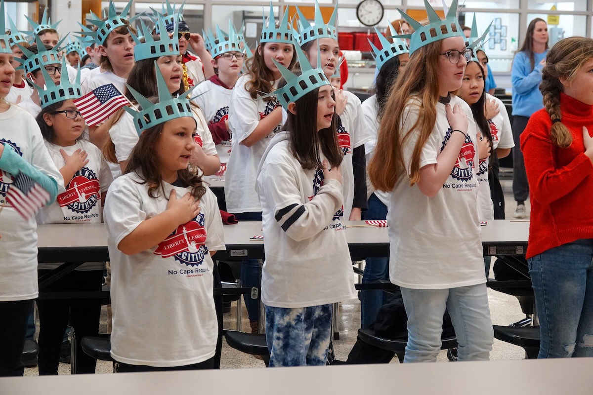 Haleyville Elementary 2nd & 5th Grade Students Honor their Heroes and