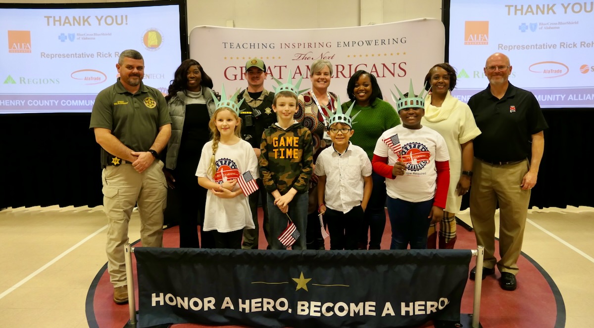 Abbeville Elementary School Second and Third Grade Students Celebrated