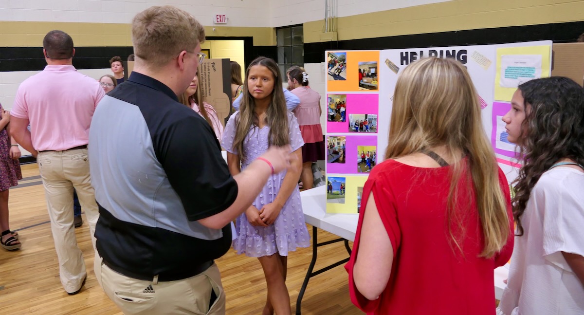 Covington County 7th Graders at Straughn Middle School Show off Their