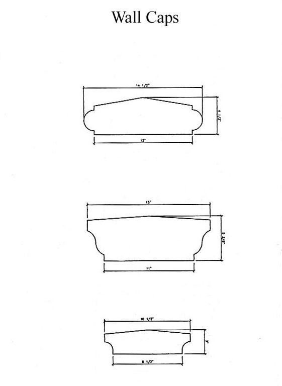 Limestone Wall Cap Specifications Liberty Limestone