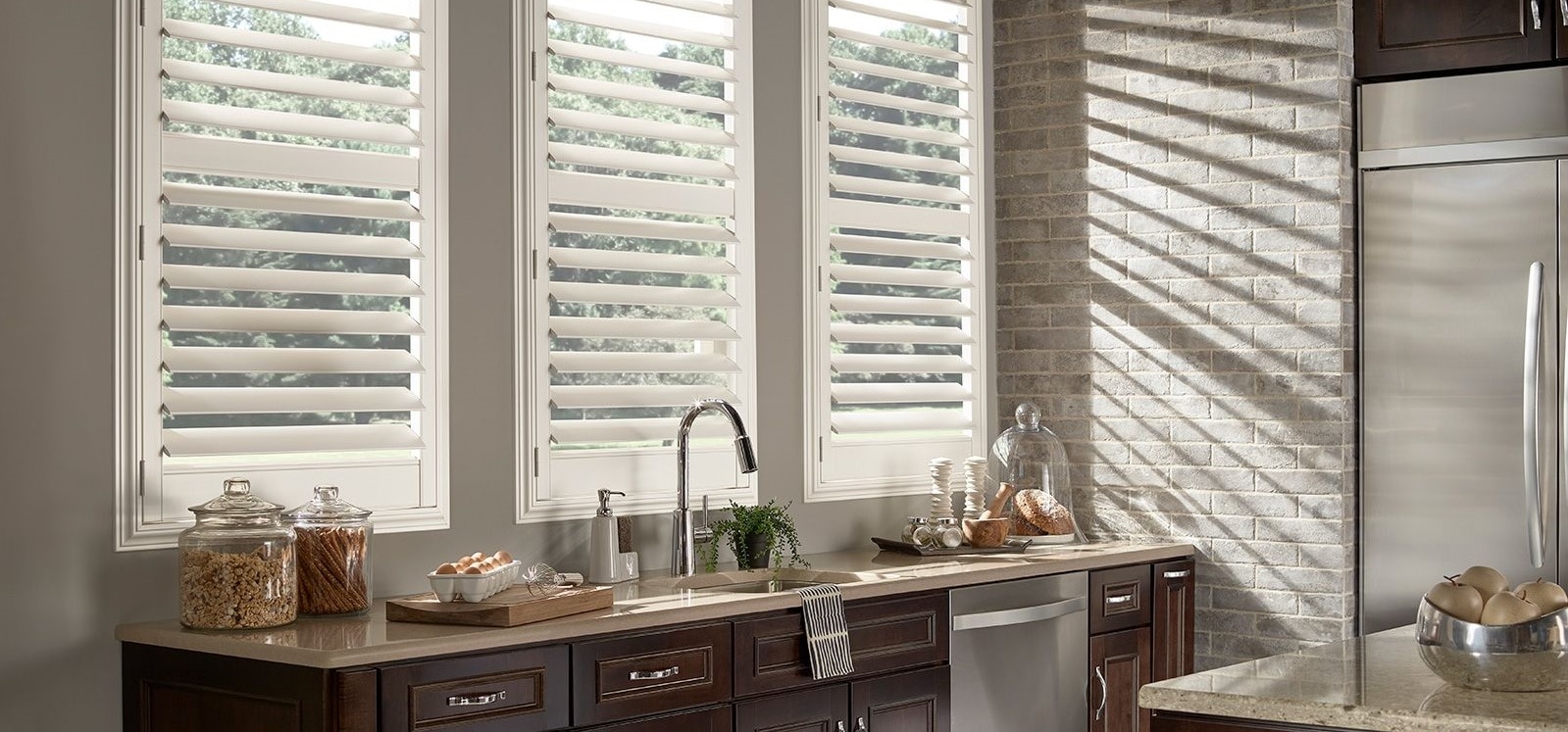Plantation Shutters for your Kitchen