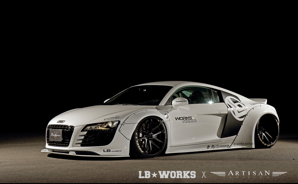 LB★WORKS Audi R8 V10 Body Kit | Liberty Walk