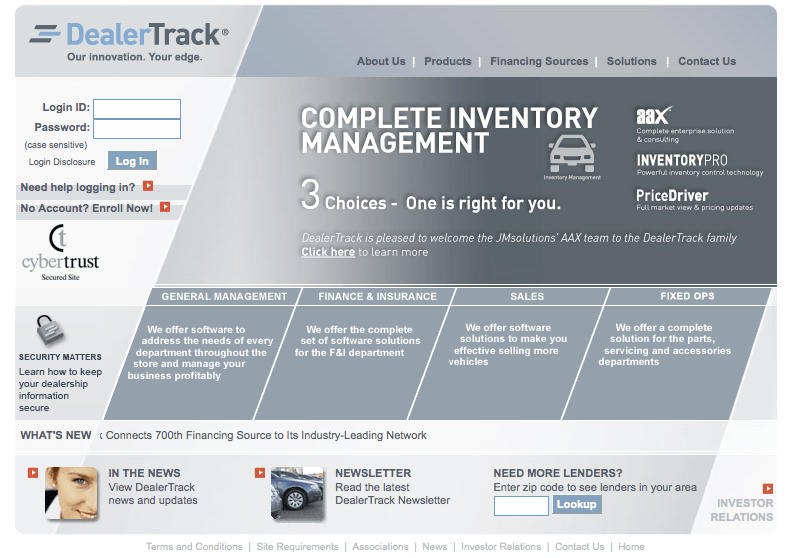 DealerTrack slips as auto makers cut dealers