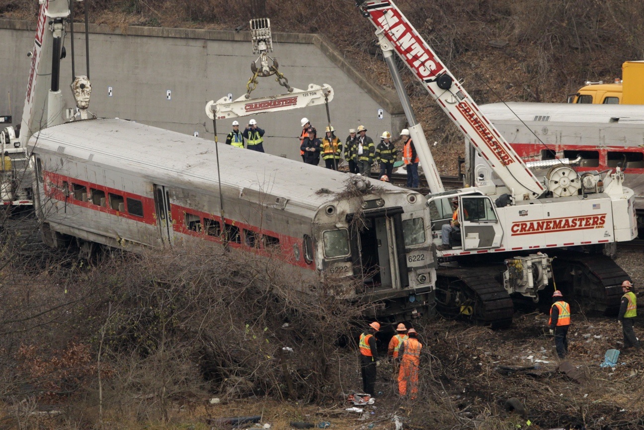NYC train derailment airs technology queries Long Island Business News