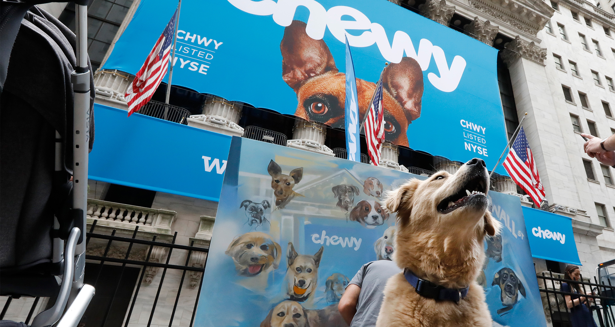 Top dog Shares of online pet store Chewy soar in debut Long Island