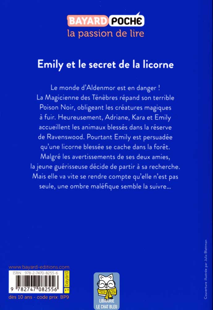 Les magiciennes d'Avalon T4 Emily et le secret de la licorne