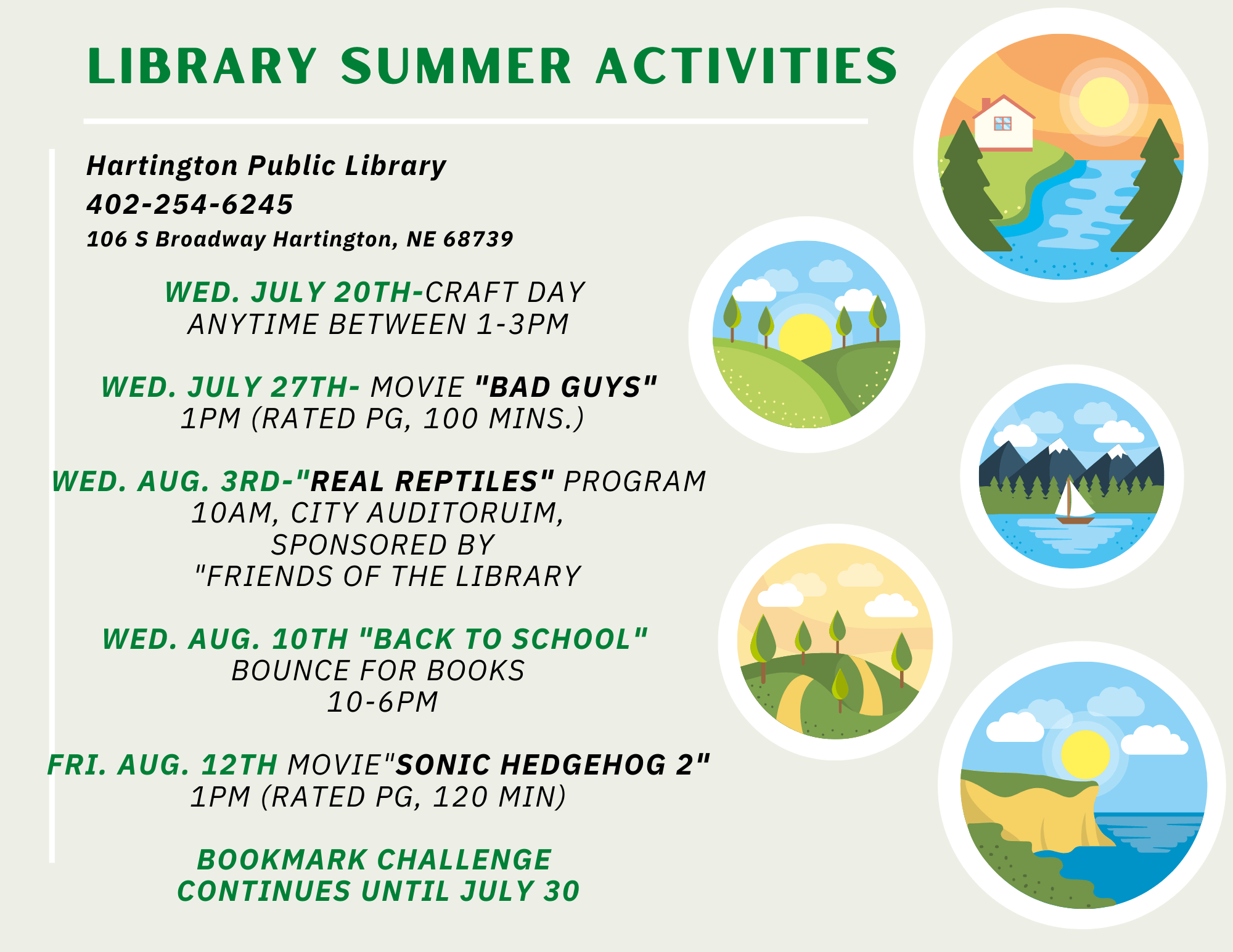 Hartington Public Library providing lifelong learning to the lives of