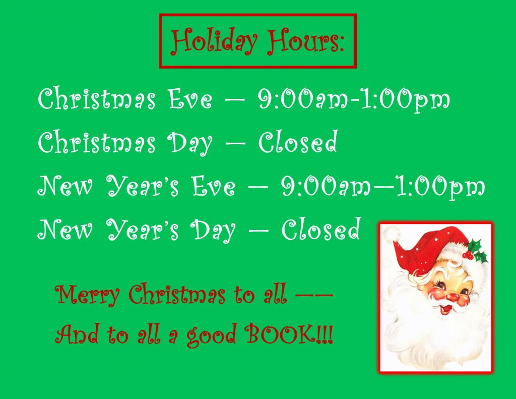 Holiday Hours Springfield Memorial Library