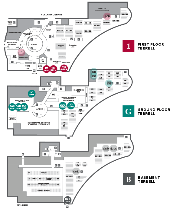 Holland and Terrell Libraries WSU Libraries