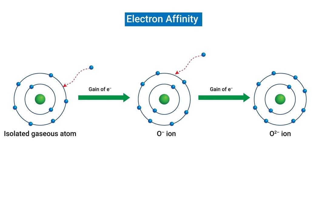 Electron Affinity Definition and Trends in Periodic Table