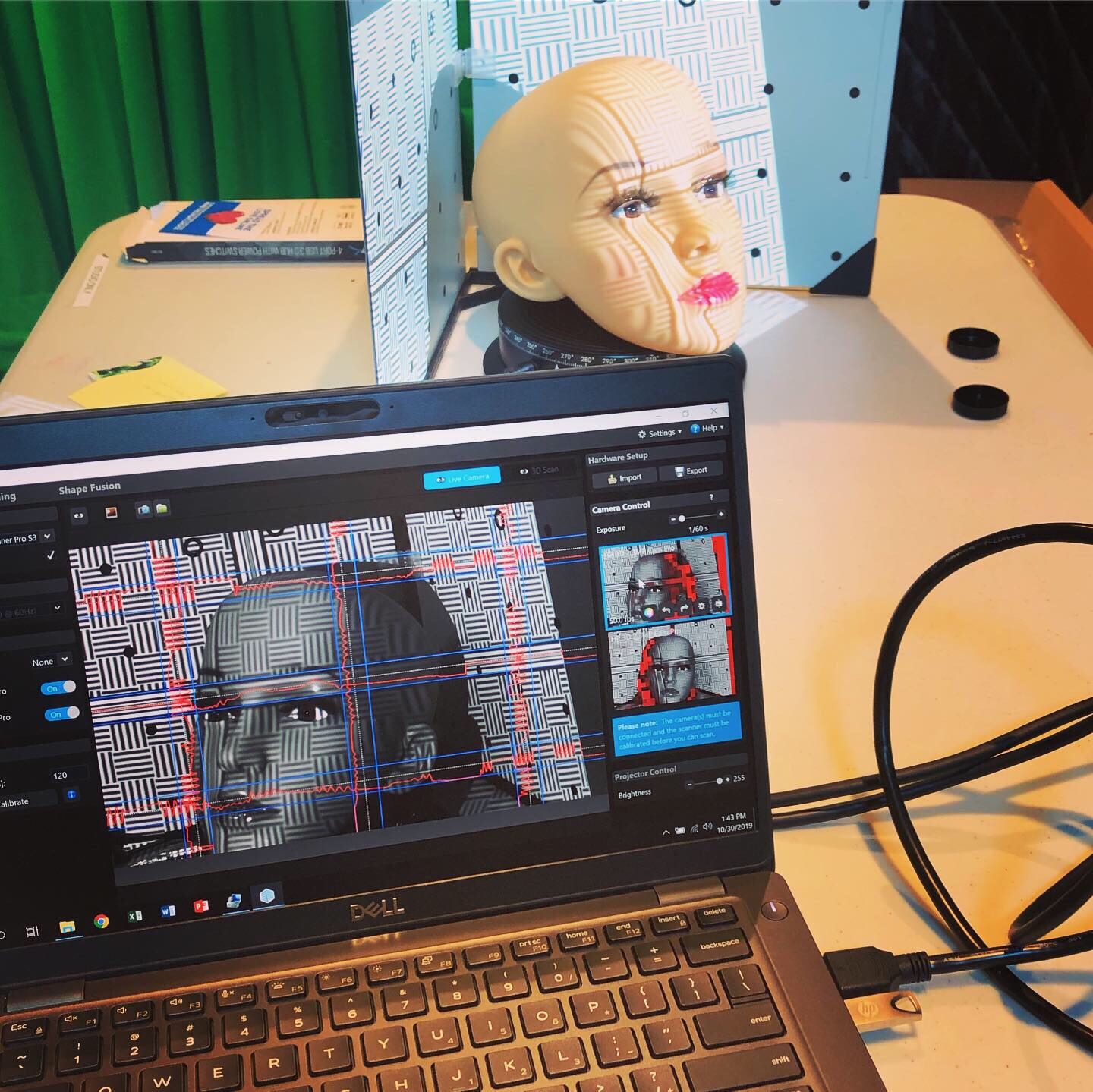 IMATS 3D Image Scanner Barnard Library