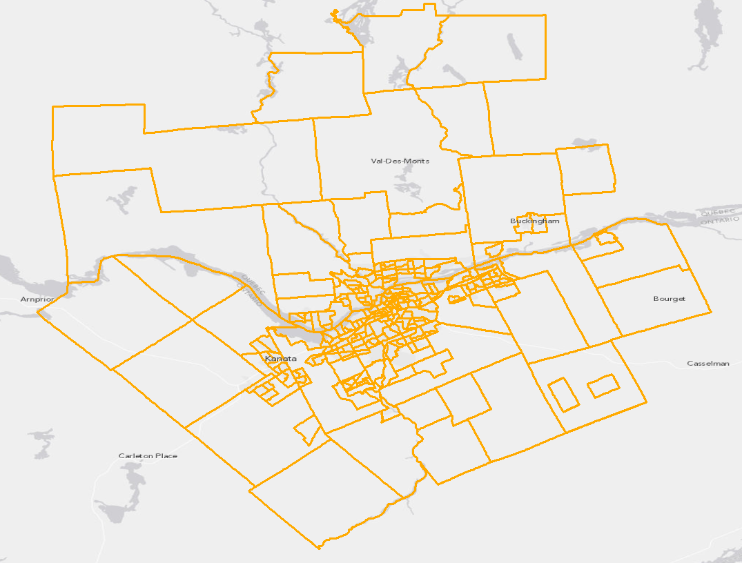 Census of Canada Choosing Census Geography MacOdrum Library