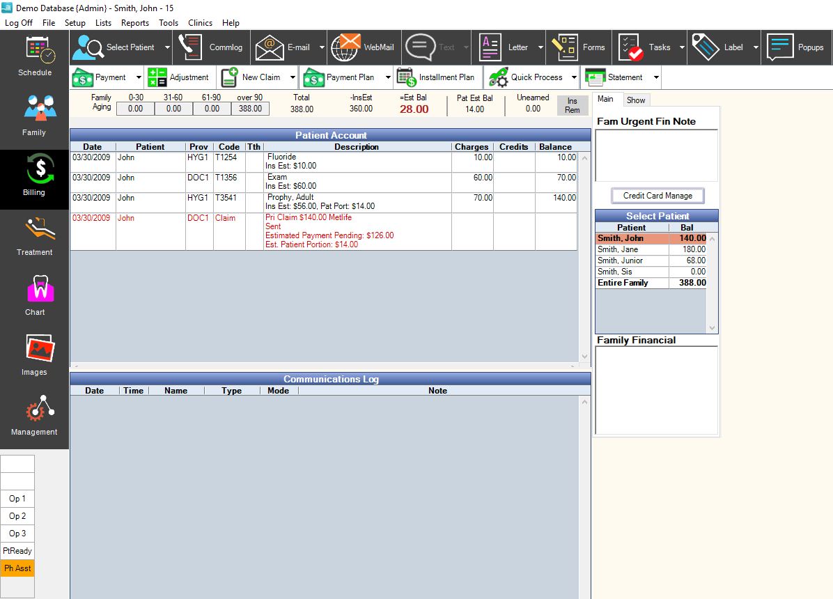 ClaimTek's Dental Billing Software